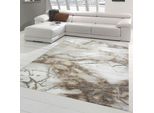 Tappeto In Marmo Con Fibre Lucide In Beige Dimensioni - 120 X 170 Cm