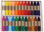 Set Di 24 Pastelli Morbidi Colori Assortiti Manley Mnc00066