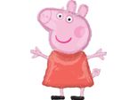 Pallone Amscan In Foil - Peppa Pig Super Shape : Pallone In Foil Gonfiato Ad Elio: Riempito Ad Elio