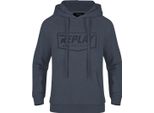 Felpa Con Cappuccio Replay Logo, Blau, Xs