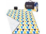 Coperta Da Picnic 200 X 200 Cm Coperta Da Campeggio Coperta Da Viaggio Coperta Da Spiaggia Tappeto Da Picnic - Colorato