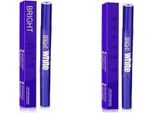 2Pcs Denti Sbiancamento Penna Sbiancante Denti Sbiancamento Penna Gel Ble