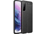 Samsung Galaxy S21 5G Custodia, Laimtop Lychee Texture Antiurto Antiscivolo Tpu Custodia Protettiva Per Galaxy S21 5G Nero