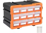 Monzana Box Portaminuterie Organizer Espandibile 24 Scomparti Contenitore Minuterie Utensili Officina
