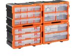 Monzana Box Portaminuterie Organizer Espandibile 72 Scomparti Contenitore Minuterie Utensili Officina