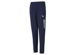Puma Teamliga - Pantaloni Da Allenamento Per Bambini - Navy