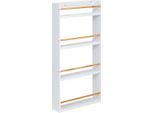 Libreria Per Bambini A 4 Ripiani - Bianco H. 118 Cm - Atmosphera CréAteur D'intéRieur