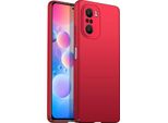 Redmi K40/K40 Pro Case, Sottile Pc Opaco Anti-Impronta Protettiva Per Xiaomi Redmi K40 / K40 Pro Rosso