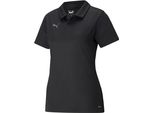 Puma Teamliga Sideline Polo Shirt Donna Nero Bianco Gr Xs