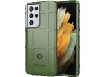 Galaxy S21 Ultra 5G Case, Morbido Tpu Silicone Antiurto Custodia Protettiva Per Samsung Galaxy S21 Ultra 5G Verde