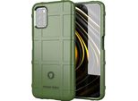 Xiaomi Poco M3 Case, Morbido Tpu Silicone Antiurto Custodia Protettiva Per Xiaomi Poco M3 Verde