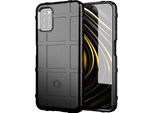 Xiaomi Poco M3 Case, Morbido Tpu Silicone Antiurto Custodia Protettiva Per Xiaomi Poco M3 Nero