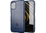 Xiaomi Poco M3 Case, Morbido Tpu Silicone Antiurto Custodia Protettiva Per Xiaomi Poco M3 Blu
