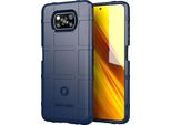 Xiaomi Poco X3 Nfc Case, Morbido Tpu Silicone Antiurto Custodia Protettiva Per Xiaomi Poco X3 Nfc Blu