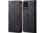 Oppo Realme 8 Pro Case, Custodia A Portafoglio In Pelle Con Chiusura Magnetica E Supporto Per Oppo Realme 8 Pro Nero