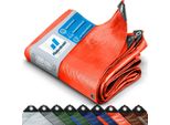 Telone 80G/M² Resistente Alle Intemperie, Resistente Ai Raggi Uv E Impermeabile Arancione 200X300 Cm