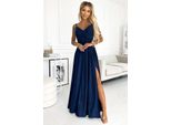 Numoco Abito Da Festa Donna Chara Blu Scuro Xl
