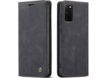 Samsung Galaxy S20 Case, Laimtop Retro Custodia In Finto Cuoio Con Funzione Stand Custodia Protettiva Per Samsung Galaxy S20 Nero