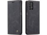 Custodia Samsung Galaxy A32 5G, Custodia Retrò In Finto Cuoio Con Funzione Stand Per Samsung Galaxy A32 5G Nero
