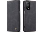 Xiaomi Mi 10T / Mi 10T Pro Case, Laimtop Retro Custodia In Finto Cuoio Con Stand Custodia Protettiva Per Xiaomi Mi 10T / Mi 10T Pro Nero