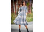 Infinite You Abito Midi Da Donna Uumniu A334 Blu-Bianco L