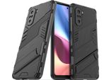 Custodia Per Xiaomi Redmi K40 / K40 Pro Custodia Protettiva Ibrida In Pc Tpu Antiurto Con Funzione Di Supporto