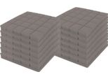 12 Pezzi Di Schiuma Acustica Autoadesiva 30X30X5 Cm Schiuma Acustica Grigia Schiuma Piramidale