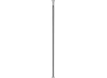 Wolketon Asta Telescopica 140-260Cm Asta Doccia Asta Tenda Morsettibile Asta Tenda Doccia