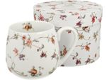 Duo Floral Tazza A Botte 430 Ml Safa New Bone China Porcellana