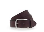 Vanzetti Pelle Cintura Denim Love 35Mm Full Leather Belt W105 Dark Brown Marrone Scuro