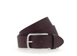 Vanzetti Pelle Cintura Denim Love 35Mm Full Leather Belt W95 Dark Brown Marrone Scuro