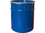 Fusto In Acciaio Plasteo Da 30 Litri Con Coperchio Hobbock Anello Di Bloccaggio Del Fusto In Lamiera Con Chiusura A Leva Esterna Adatto Per L'estrazione A Ciclone Sicurezza Alimentare