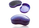 2 X Spazzola Districante | Detangler | Spazzola Districante Con Specchio E Scatola Di Conservazione | Spazzola Magica Delicata | Spazzola Districante Per Capelli Senza Strattoni | Spazzola Da Viaggio Con Coperchio | Tangle Colore Viola