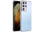 Galaxy S21 Ultra 5G Custodia, Laimtop Cristallo Trasparente Morbido Tpu Paraurti Antiurto Custodia Per Samsung Galaxy S21 Ultra 5G