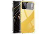 Xiaomi Poco M3 Custodia, Paraurti Trasparente In Tpu Morbido, Custodia Protettiva Antiurto Per Xiaomi Poco M3