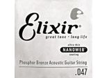 Elixir 14147 Nanoweb Phosphor Bronze - Corda Singola 047