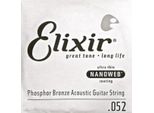 Elixir 14152 Nanoweb Phosphor Bronze - Corda Singola 052