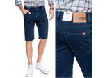 Mustang Uomo, Pantaloncini Chicago Short, Slim Fit, W40, Blu, Pantaloncini, Pantaloni,