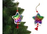 Albero Di Natale Con Paillettes Decorazioni Per L'albero Di Natale Di Campanellino