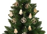 Albero Di Natale In Legno Bomba Renna Ornamento Per Albero Di Natale