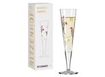 Ritzenhoff Champagnerglas Goldnacht Champagner 016, Christine Kordes, Kristallglas, 205 Ml, 1071016