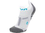 Uyn Run 2In Calzini Da Corsa Uomo Bianco Grigio Taglia 42-44