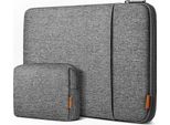 Inateck LB01006-15S_GRAY Inateck Laptoptasche 16" Mit ZubehöRtasche LB01006/S1 Gray"