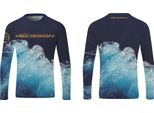 Hotspot Design T-Shirt Ocean Performance Ls - Hotspot, Xxl, Blu, Camicia Funzionale, 010003305