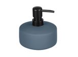 Wenko Distributore Di Sapone In Ceramica 380 Ml Dispenser Liquido Avellino Blu Bagno Wc