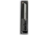 Food Appeal Dynamic Pro Coltello Da Pane 20Cm | Seghettato | Acciaio Inox | Nero | Antiruggine