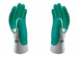 Showa - Guanto Grip 310 Latex M Verde | Confezione Da 1 Paio