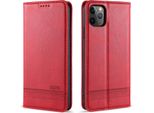 Custodia Iphone 11 Pro Max, Portafoglio Con Chiusura Magnetica E Supporto, Custodia Flip In Pelle Per Iphone 11 Pro Max Rosa