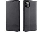 Custodia Per Iphone 11 Pro Max, Portafoglio Con Chiusura Magnetica E Supporto, Custodia Flip In Pelle Per Iphone 11 Pro Max Nero