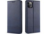 Custodia Per Iphone 11 Pro Max, Portafoglio Con Chiusura Magnetica E Supporto, Custodia In Pelle Flip Per Iphone 11 Pro Max Blu
